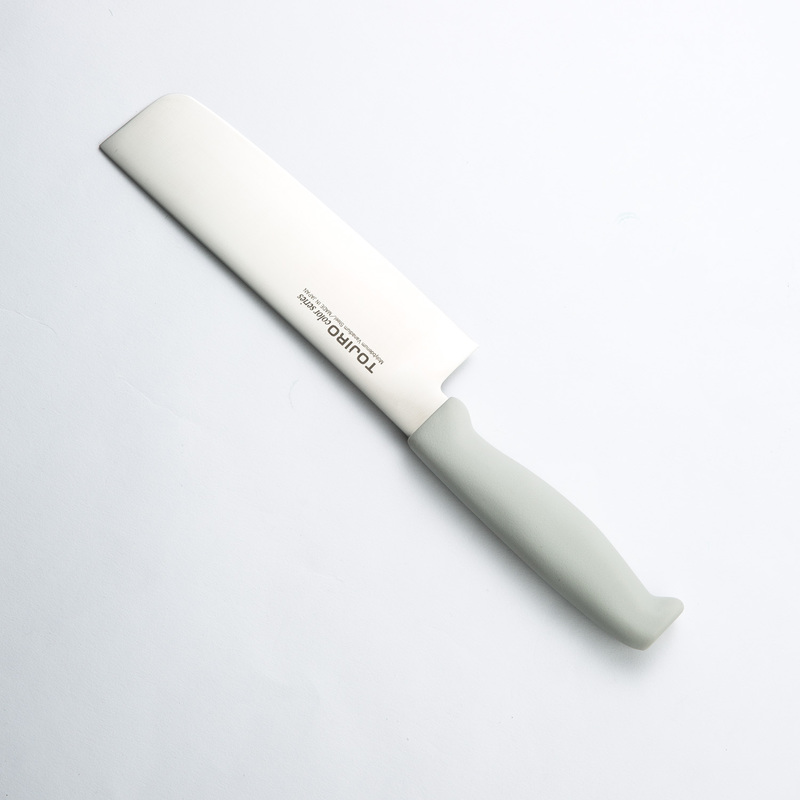 日本藤次郎彩柄系列薄刃刀F-131W 白色