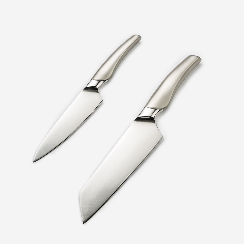 日本TOJIRO（藤次郎）不锈钢水果刀+三 德刀厨刀礼盒银色